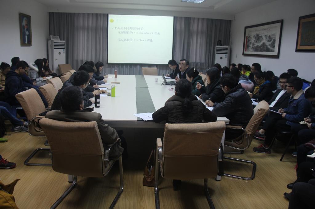 宋进教授到beat365中国唯一官方网站做学术报告 宋进教授到beat365中国唯一官方网站做学术报告